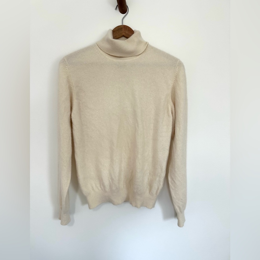 Land’s End Cashmere Turtleneck Sweater